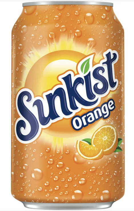 Sunkist Orange Can